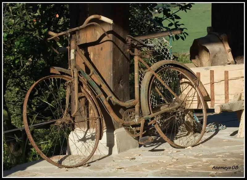 bicicletas antiguas, bicicleta antigua